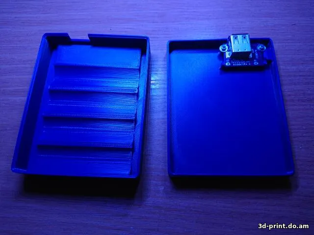 3D-модель "Powerbank на 4шт 18650, с использованием модуля IP5310"