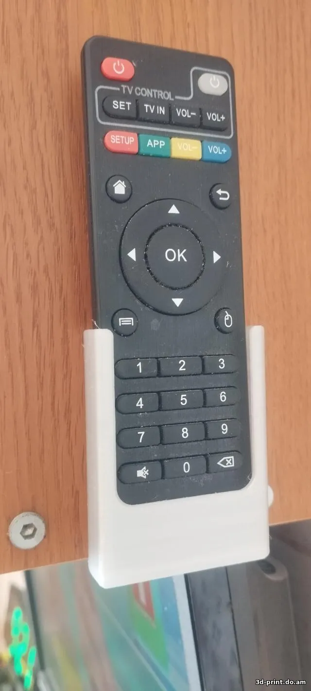 3D-модель "Держатель пульта китайской Android TV приставки"
