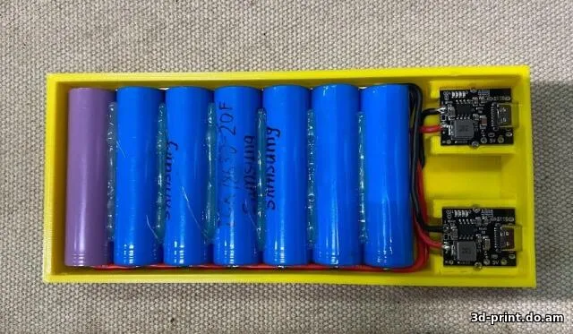 3D-модель "Повербанк 7х18650 Power Bank"