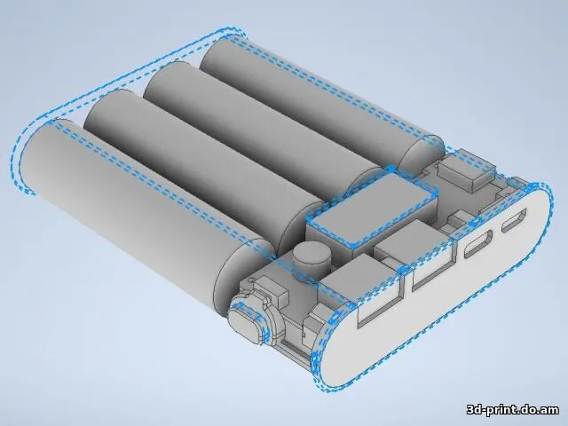 3D-модель "Корпус повербанка"