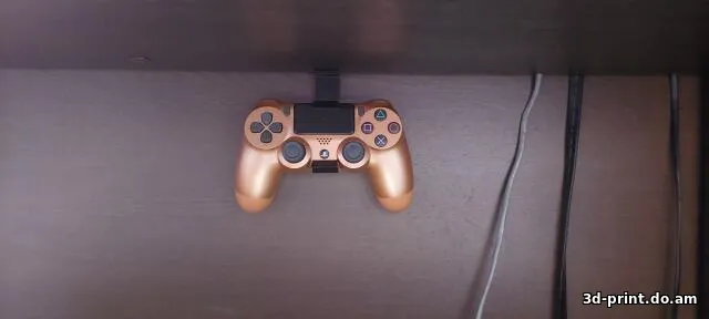 3D-модель "Крепление джойстика PS4 (за полку)"