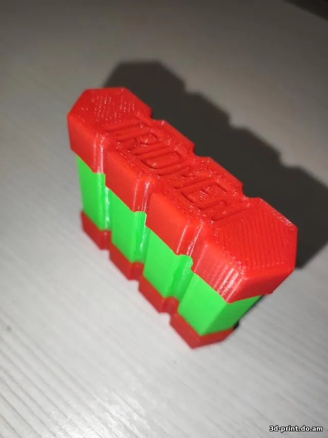 3D-модель "Футляр под батарейки АА-4шт."