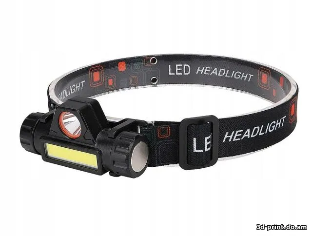 3D-модель "Крепление для налобного фонаря "Огонь" и ему подобных"