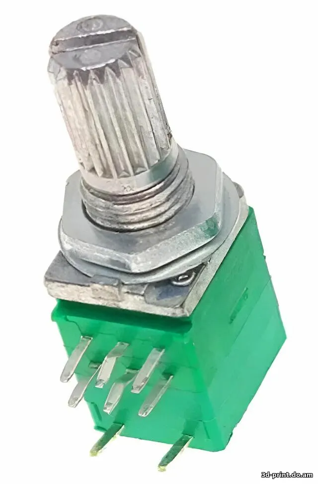 3D-модель "Ручка потенциометра - регулятор громкости для рации"