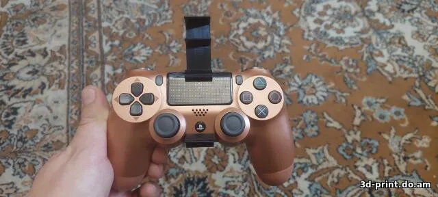 3D-модель "Крепление джойстика PS4 (за полку)"