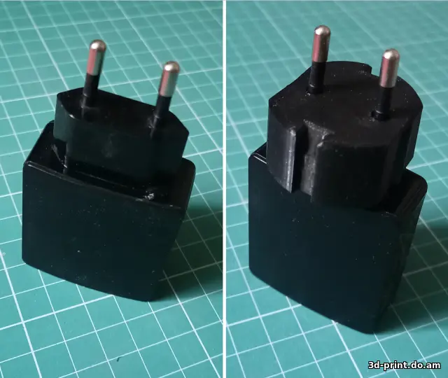 3D-модель "Чтобы вилка не болталась в розетке"