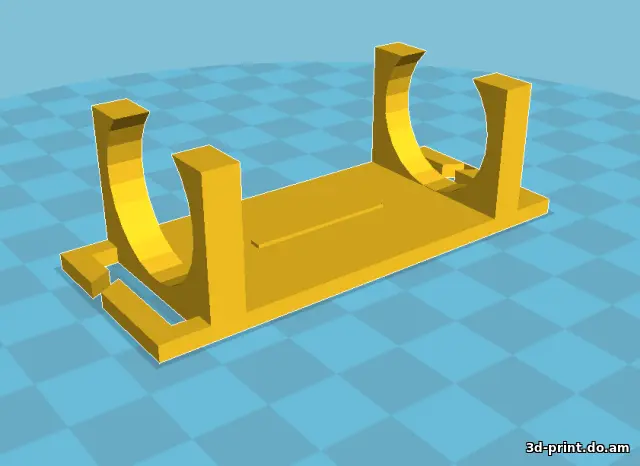 3D-модель "Крепление для налобного фонаря "Огонь" и ему подобных"