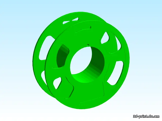 3D-модель "Катушка некрасовский полимер"