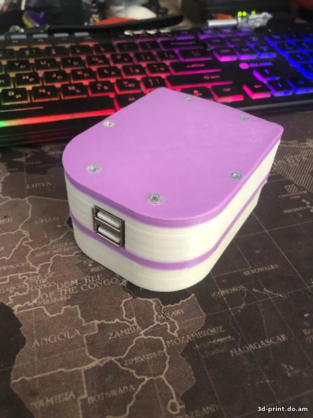 3D-модель "Bosch 18V Usb адаптер"