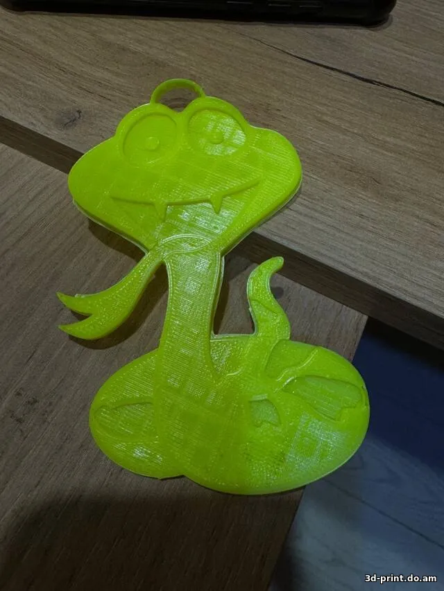 3D-модель "Игрушка на елку змея"