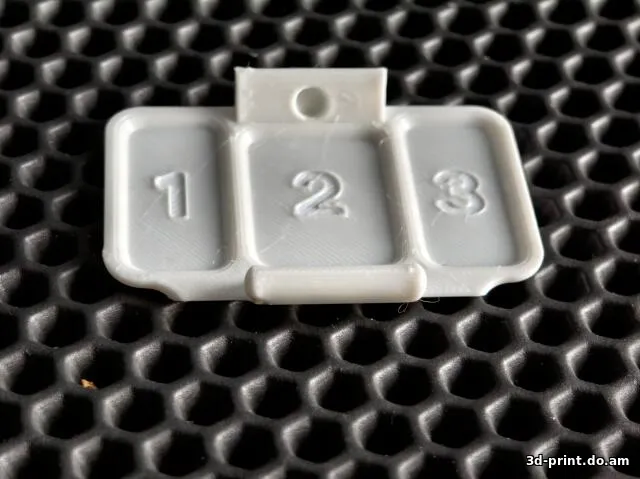 3D-модель "Таблетница модифицированная"