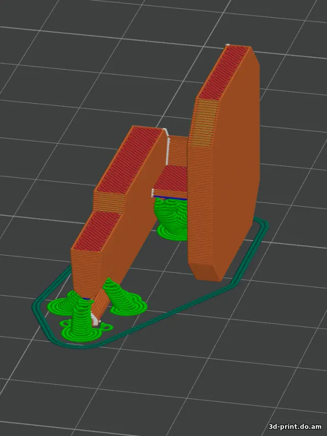 3D-модель "Держатель транспондера TRP-4010 Автодор"
