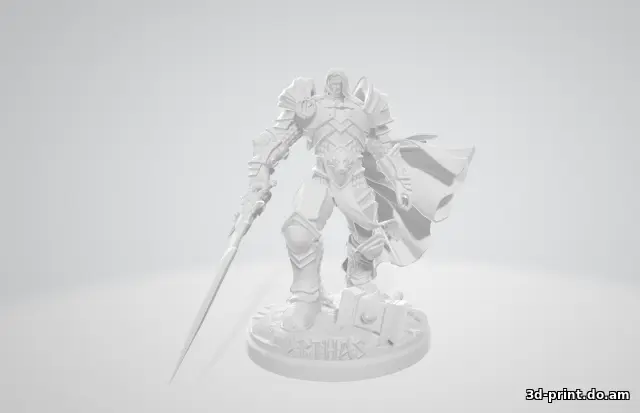 3D-модель "Артас от Blizzard"