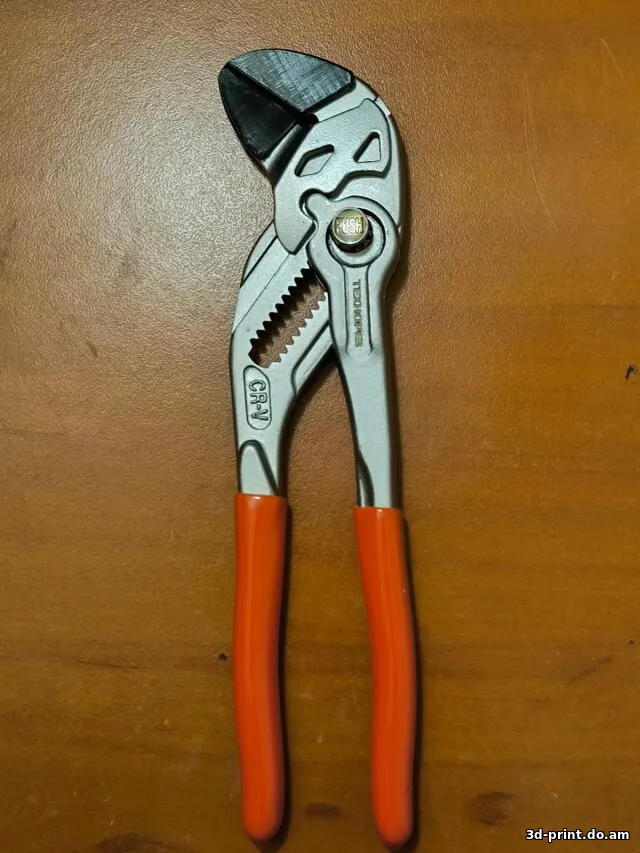 3D-модель "V1. Губки для ключа 180мм Технорез (китайский аналог Кнайпекса)"