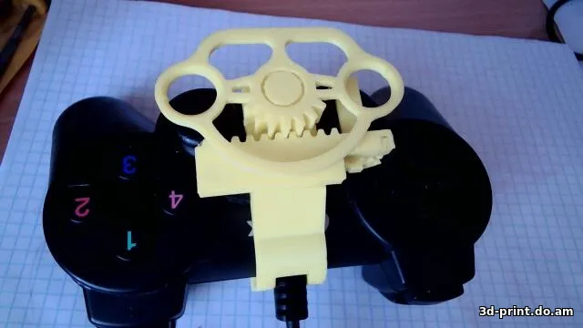 3D-модель "Мини-руль на геймпад Ritmix GP-005"