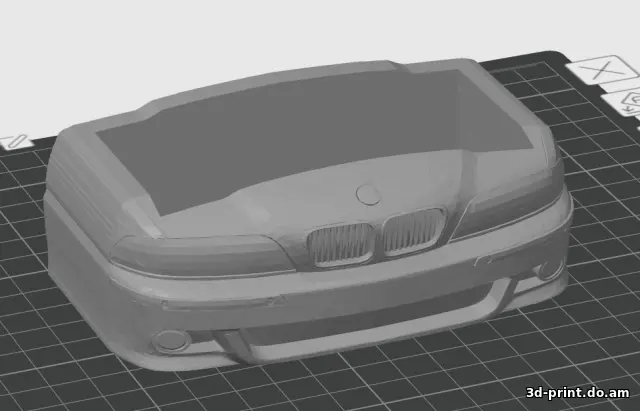 3D-модель "Визитница в стиле BMW E39"