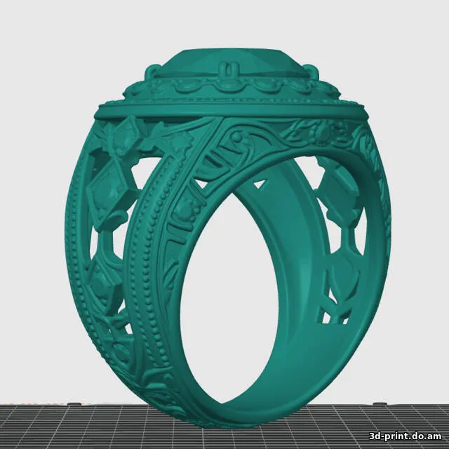 3D-модель "Кольца силы и магии - фэнтезийные аксессуары для фанатов"