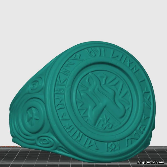 3D-модель "Кольца силы и магии - фэнтезийные аксессуары для фанатов"