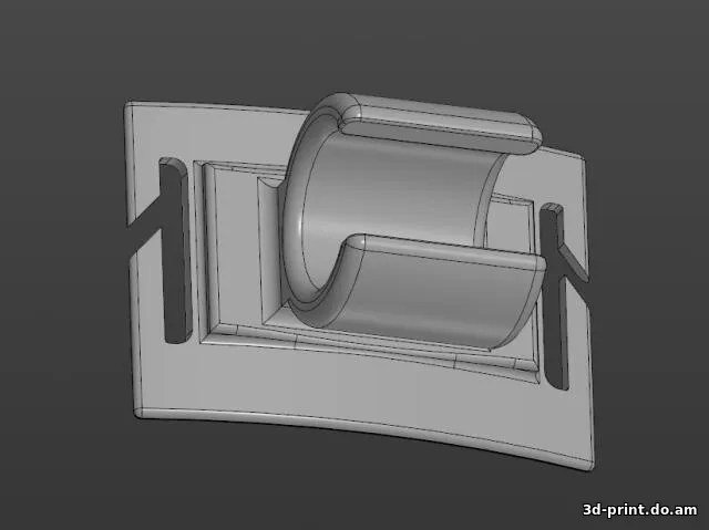 3D-модель "Налобное крепления для фонаря SKILHUNT H04 rs"