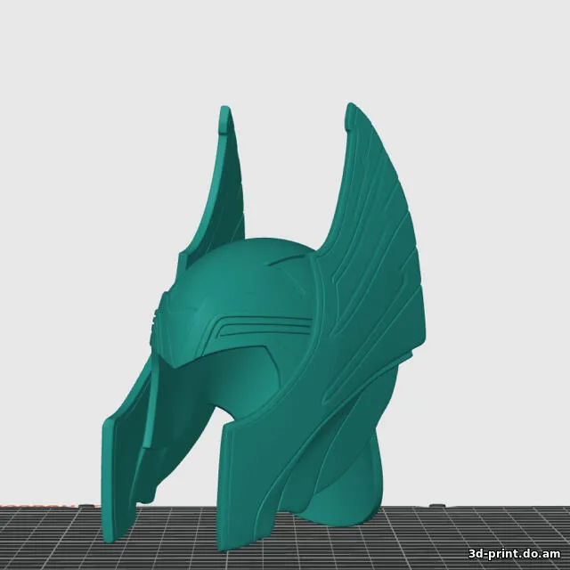 3D-модель "Шлем Бога Грома" 3D-модель "Шлем Бога Грома"