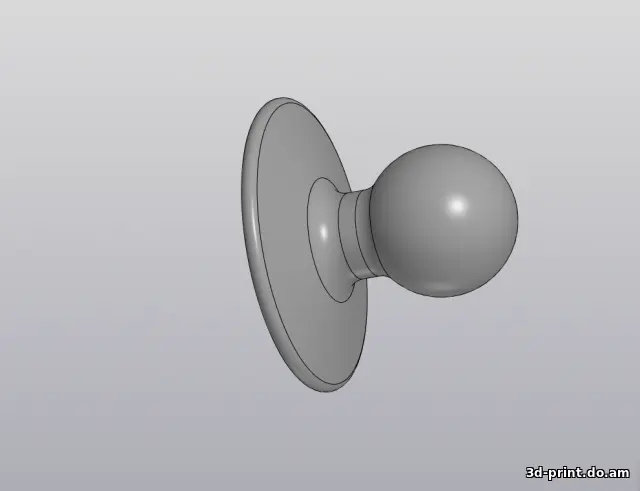 3D-модель "Шаровое крепление"