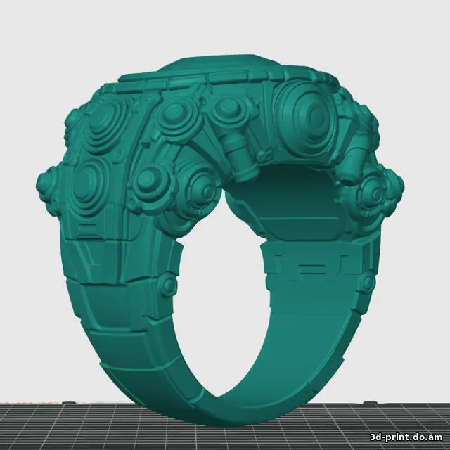 3D-модель "Кольца силы и магии - фэнтезийные аксессуары для фанатов"