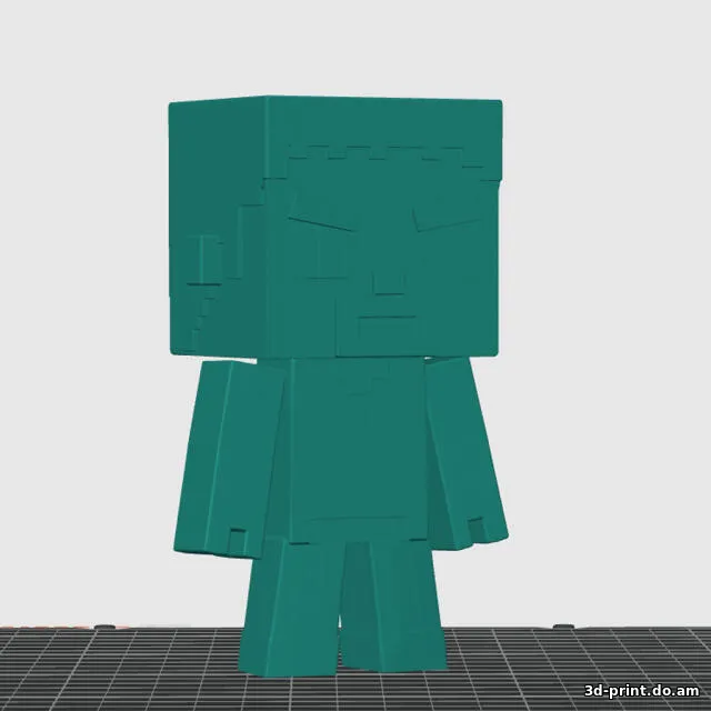 3D-модель "Стив – главный строитель" 3D-модель "Стив – главный строитель"