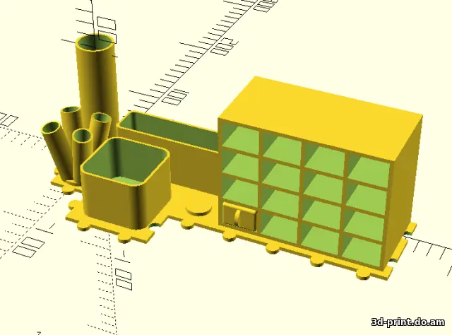 3D-модель "СХВБн-1 "Модулятор паззловый""
