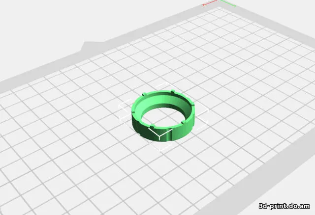 3D-модель "Ключ для наручных часов"