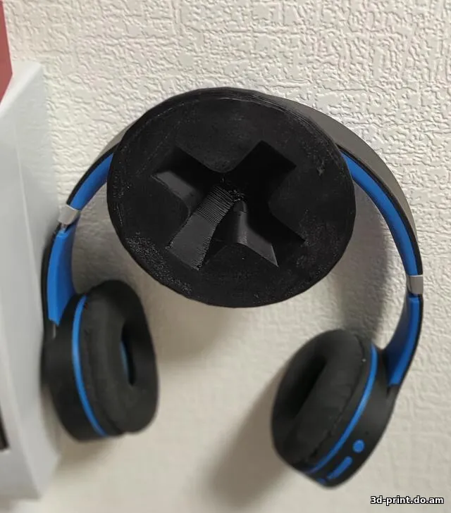 3D-модель "Саморез-крючок для наушников"