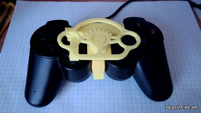 3D-модель "Мини-руль на геймпад Ritmix GP-005"