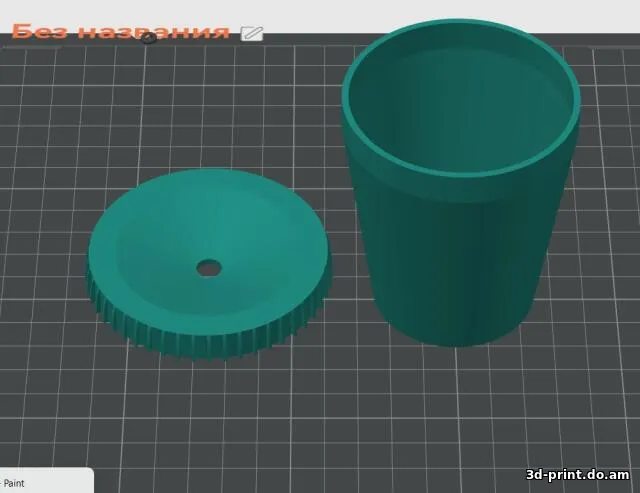 3D-модель "Стичница (пепельница) для стиков от айкоса"