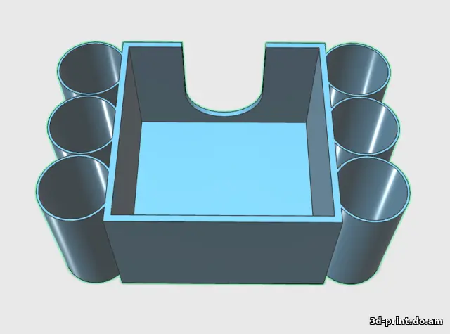 3D-модель "Органайзер офисный 2"