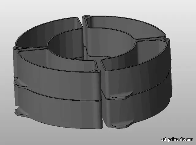 3D-модель "Органайзер из катушки FD_Plast" 3D-модель "Органайзер из катушки FD_Plast"
