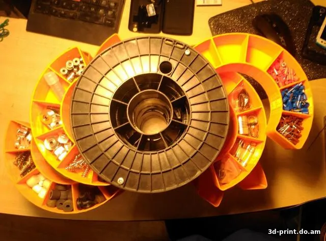 3D-модель "Органайзер из катушек FDPlast" 3D-модель "Органайзер из катушек FDPlast"