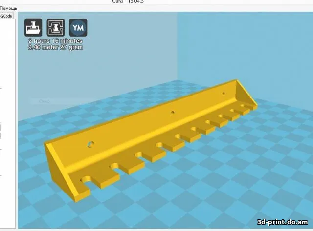 3D-модель "Органайзер USB кабелей"