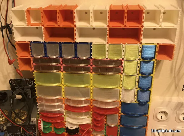 3D-модель "Стекируемые боксы. Доработанная версия Dark_Sarmat edition"