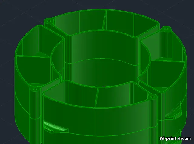 3D-модель "Органайзер для катушки FD_Plast"