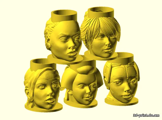 3D-модель "Карандашницы (5-4)"