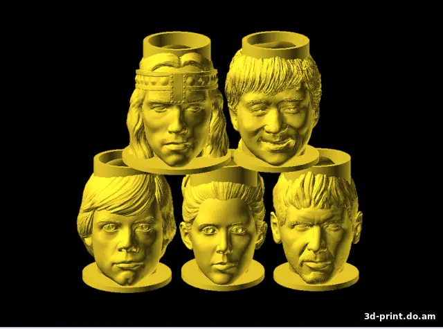 3D-модель "Карандашницы (5-7)"