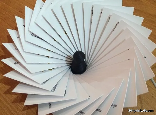 3D-модель "Подставка под визитки"