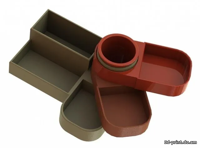 3D-модель "Простой настольный органайзер"