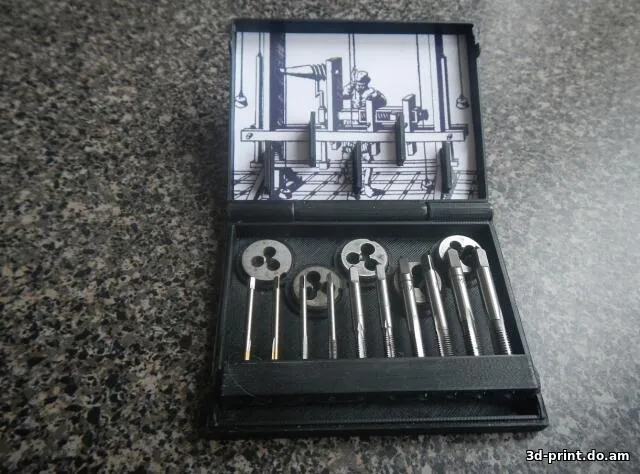 3D-модель "Органайзер для метчиков и плашек"