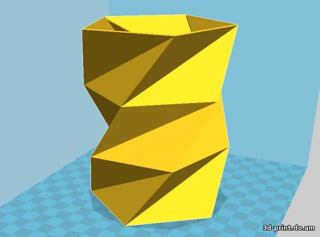 3D-модель "Удивительная ваза"