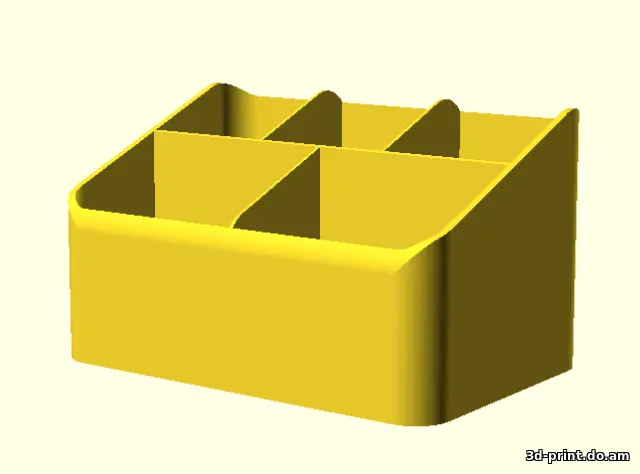 3D-модель "Настраиваемая коробочка для мелочей"