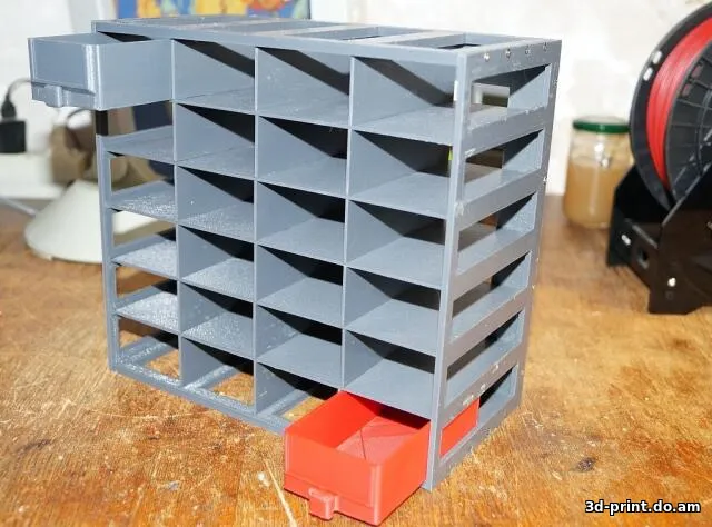3D-модель "Органйзер для радиодеталей"