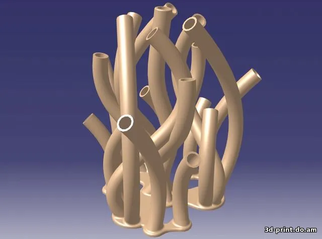 3D-модель "Карандашница трубчатая"