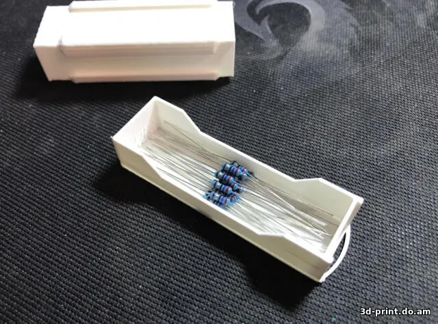 3D-модель "Органайзер/кассетница для хранения ЭРИ радиоэлементов"