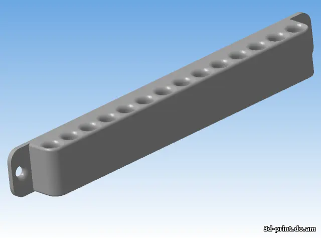 3D-модель "Органайзер для жал-картриджей Hakko T12"