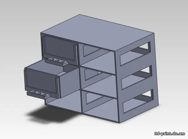 3D-модель "Кассетница для мелочевки"